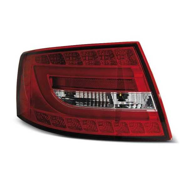 LED FEUX ROUGE BLANC convient AUDI A6 C6 SEDAN 6PIN 04