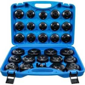 Jeu de douilles Ã  filtres cloches Ã  huile multimarques 30 piÃ¨ces