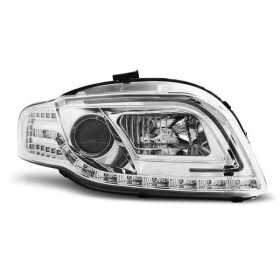 PHARES TUBE LUMINEUX CHROME convient AUDI A4 B7 11/04 au 03/08 | tu...