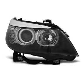 LED PHARES ANGEL EYES NOIR convient BMW E60 / E61 03-07