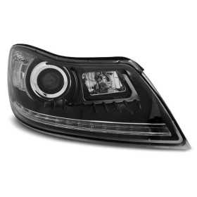 PHARES DAYLIGHT NOIR convient SKODA OCTAVIA 09-12
