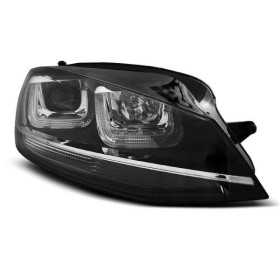PHARES U-LED LUMIÃˆRE NOIR CHROME LINE convient VW GOLF 7 11
