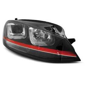 PHARES U-LED ROUGE NOIR CLAIR LINE SPORT VW GOLF fits 12 au 17 juil...