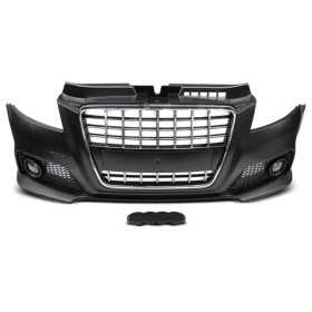 PARE-CHOC AVANT SPORT NOIR CHROME AUDI A3 convient 08-12
