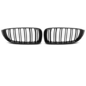 CADRE NOIR BRILLANT GRILLE REGARD SPORT convient BMW F32
