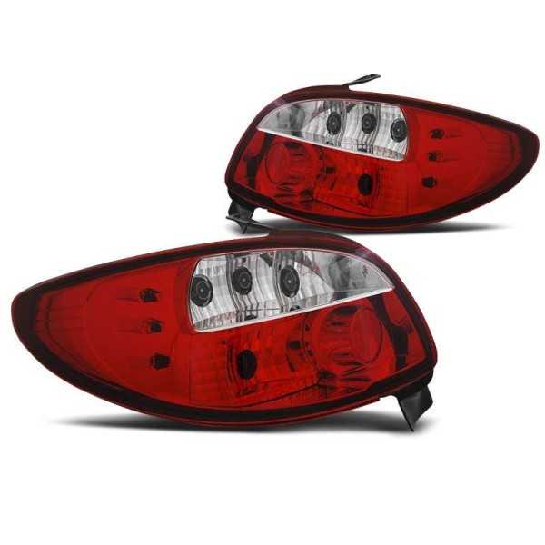 PEUGEOT 206 10.98- ROUGE BLANC