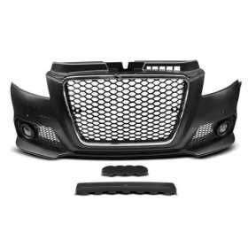 PARE-CHOC AVANT SPORT BLACK CHROME PDC convient AUDI A3 08-12