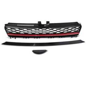 SPORT NOIR ROUGE GRILLE convient VW GOLF 13 Ã  17 juillet