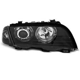 LED PHARES ANGEL EYES NOIR convient BMW E46 05