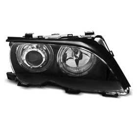PHARES ANGEL EYES LED NOIR convient BMW E46 09/01 au 03/05
