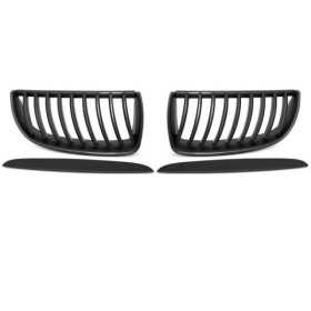 Calandre noire MATT convient BMW E90 / E91 03/05 au 08/08
