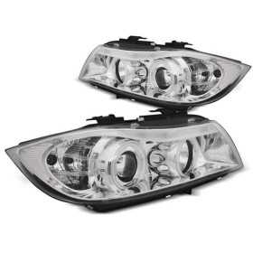 PHARES ANGEL EYES CCFL CHROME convient BMW E90 / E91 03/05 au 08/08