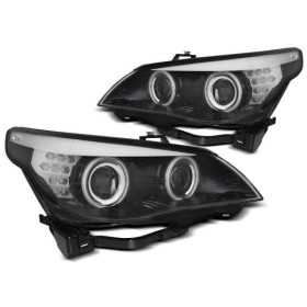 CCFL PHARES ANGEL EYES NOIR VOYANT convient BMW E60 / E61 03-07