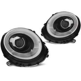 PHARES TUBE NOIR LIGHTL BMW MINI convient (COOPER) 06-14