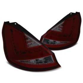 FORD FIESTA MK7 12-16 HB RED SMOKE BAR LED