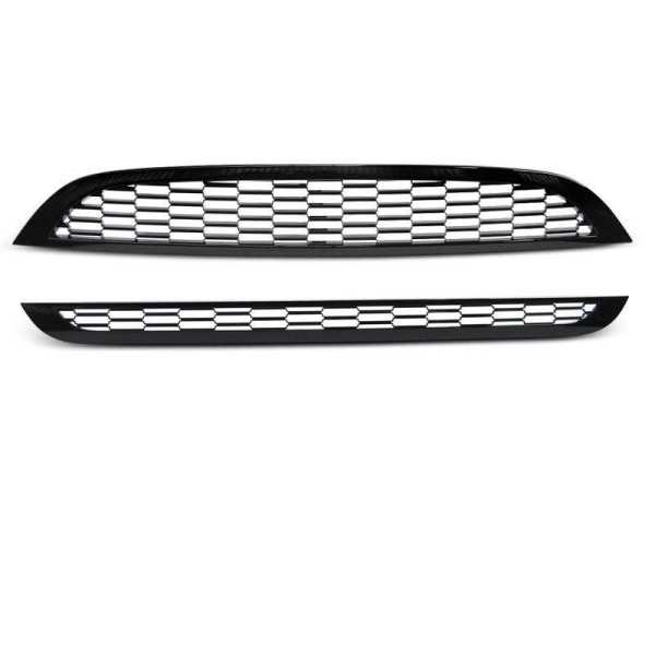 GRILLE S TYPE NOIR BRILLANT POUR MINI COOPER 01-06 R50 / R53