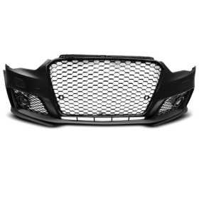 PARE-CHOC AVANT SPORT NOIR BRILLANT PDC convient AUDI A3 12-16