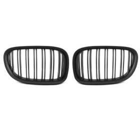 Calandre noire MATT DOUBLE BAR BMW convient F01 09-15