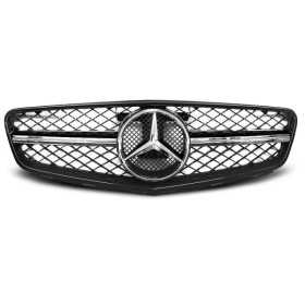 SPORT NOIR BRILLANT GRILLE CHROME convient MERCEDES W204 07-14