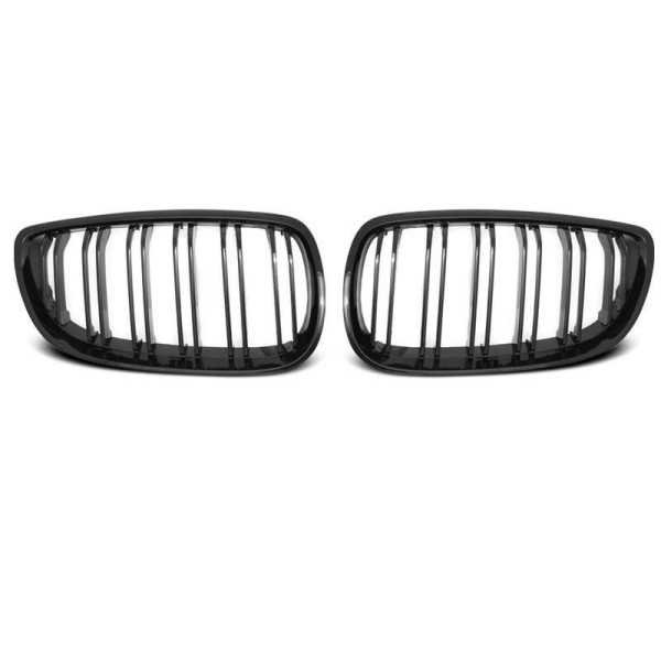 CALANDRE NOIR BRILLANT DOUBLE BAR SPORT LOOK convient BMW E92 / E93 07-10 C / C