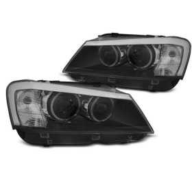 LED PHARES ANGEL EYES NOIR convient BMW X3 F25 10 Ã  07