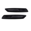 DIRECTION DE FUMÃ‰E SIDE NOIR BRILLANT LED F10 STYLE convient BMW E60 / E90 / E92 / E82