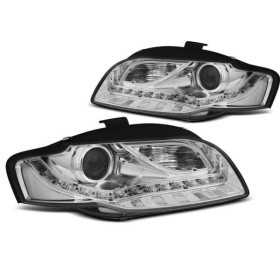 PHARES DAYLIGHT CHROME convient AUDI A4 B7 11/04 au 03/08