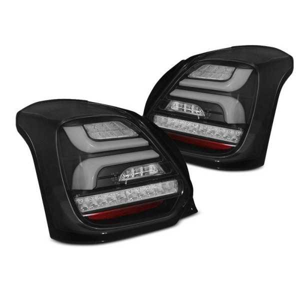 SUZUKI SWIFT VI 17- BLACK LED SEQ
