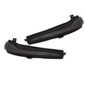 DIRECTION DE LA COTE EN FUMÃ‰E MIROIR LED SEQ convient MERCEDES W205 / W213 / W222