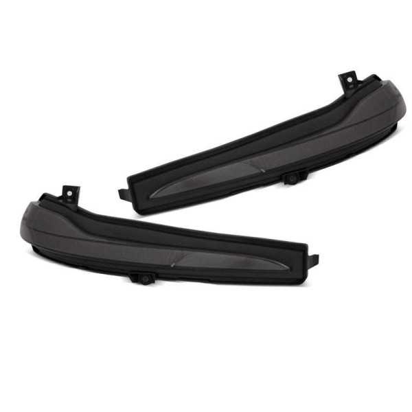 DIRECTION DE LA COTE EN FUMÉE MIROIR LED SEQ convient MERCEDES W205...
