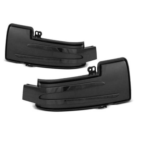 DIRECTION DE LA COTE EN FUMÃ‰E MIROIR LED SEQ convient MERCEDES W166 / W463 / W251