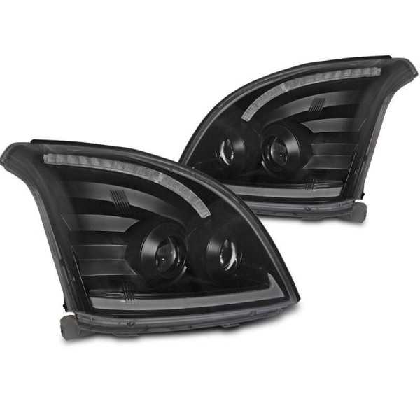 TOYOTA LAND CRUISER 120 03-09 tube de lumière LED SEQ BLACK | tunin...