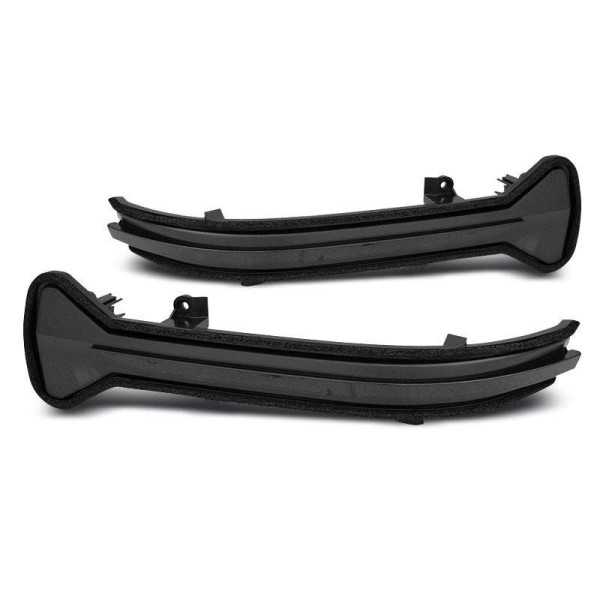 DIRECTION DE LA COTE EN FUMÃ‰E MIROIR LED SEQ convient BMW G30 / G31 / G11 / G12
