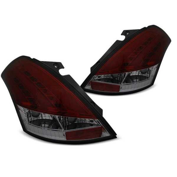 SUZUKI SWIFT V 10-17 FUMÃ‰E ROUGE LED BAR