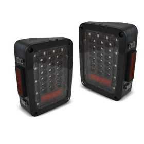 CHRYSLER JEEP WRANGLER LED JK 07-18 BLACK