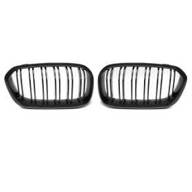 Calandre noire MATT DOUBLE BAR BMW convient F20 F21 15-18 ICV