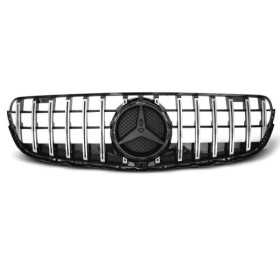 SPORT NOIR BRILLANT GRILLE CHROME convient MERCEDES GLC W253 15-