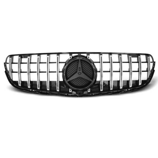 SPORT NOIR BRILLANT GRILLE CHROME convient MERCEDES GLC W253 15-
