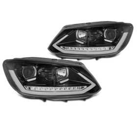 PHARES TUBE DE LUMIÃˆRE DRL NOIR SEQ VW Touran II convient de 08