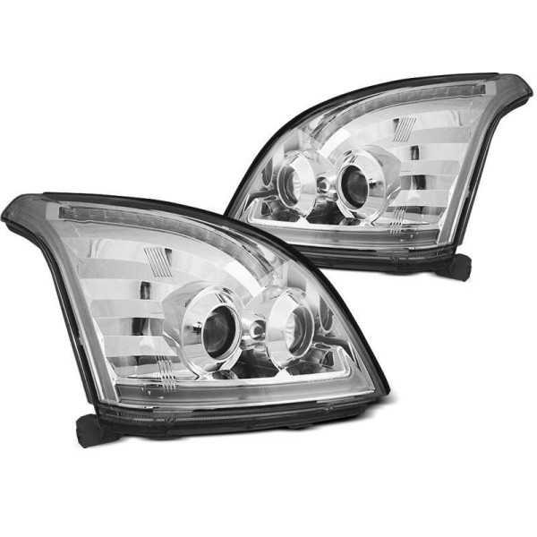 TOYOTA LAND CRUISER 120 03-09 tube de lumiÃ¨re LED SEQ CHROME
