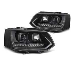 PHARES TUBE LUMIERE NOIRE DRL SEQ VW T5 convient 2010-2015