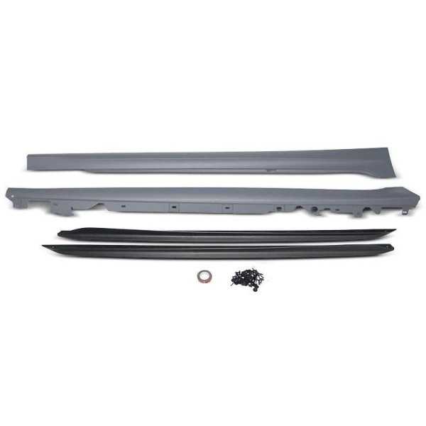 BAS DE CAISSE PERFORMANCE STYLE NOIR MATT convient BMW G20 / G21 19-