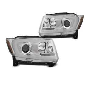 CHRYSLER JEEP GRAND CHEROKEE 11-13 CHROME tube lumineux SEQ