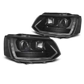 PHARES TUBE DE LUMIÃˆRE T6 Laque noir convient VW T5 2010-2015
