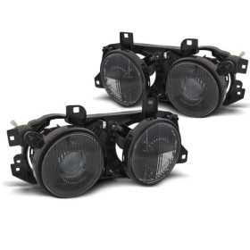 PHARES NOIR convient BMW E32 / E34 | tuning tec | Phare Avant