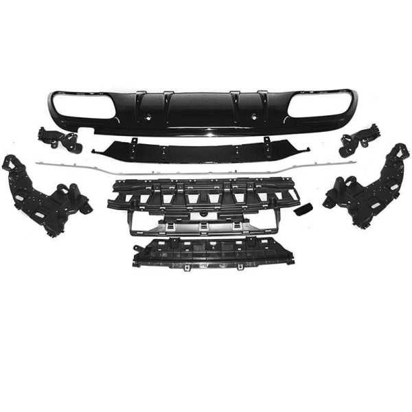 DIFFUSOR ARGENT SPORT convient MERCEDES W205 18-