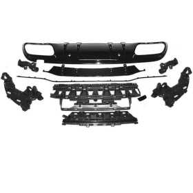 DIFFUSOR NOIR BRILLANT SPORT convient MERCEDES W205 18-