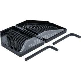 Jeu de clÃ©s allen pouces/mÃ©triques six pans intÃ©rieurs 30 piÃ¨ces