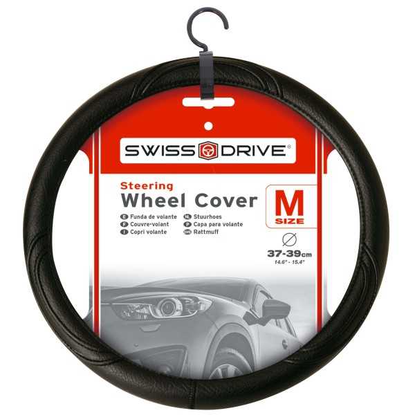 COUVRE VOLANT 37-39CM PVC NOIR