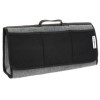SACOCHE DE COFFRE 50X25CM MOQUETTE NOIR